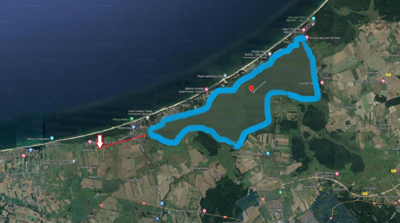 Lodge Radison With A Garden- 800m To The Sea Z Ogrodkiem Radison 800m Do Plazy Mielno (Koszalin)